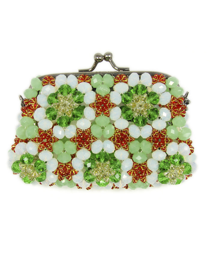 green small purse