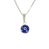 Evil Eye Necklace Sterling Silver Turkish Greek Protective Amulet Jewelry Gift For Her - Martinuzzi Accessories