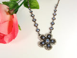 Natalia Charm Necklace - Martinuzzi AccessoriesFaceted Beads Flower Pendant Necklace - Martinuzzi Accessories