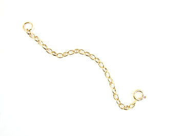 Extender Chain. Necklace Extender. Gold filled, Rose Gold or Sterling Silver Chain Extender - Martinuzzi Accessories