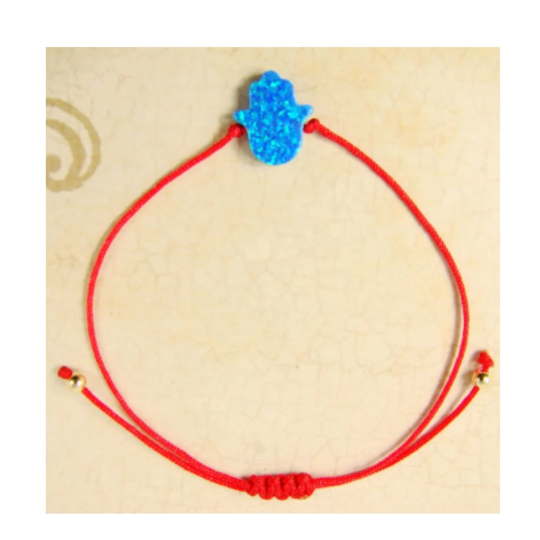 Buy Astroghar Blue Crystal Hamsa Hand And Evil Eye Metal Protection Bracelet  For Men And Women Online at Best Prices in India - JioMart.