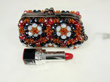 black and white colors purse for women